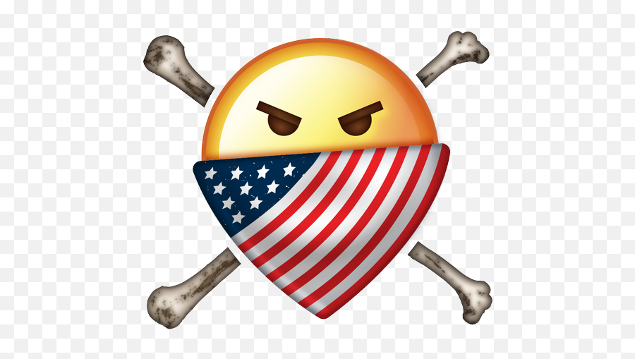 Emojitwitter - American Outlaws Emoji,Throwback Emoji