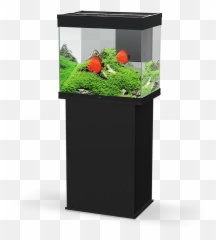 Emotions Pro 60 Noir - L612 X L402 X H56 Cm Aquarium 50 Litres Avec Meuble Emoji,2 Emotions