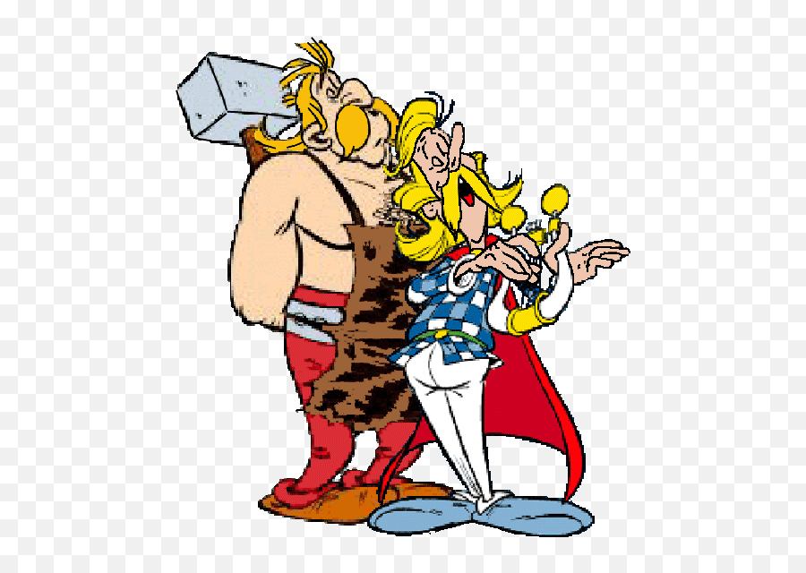 Asterix Und Obelix - Mannetje Met De Hamer Emoji,Stinkefinger Emoji