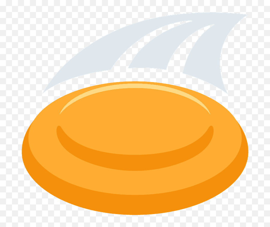 Flying Disc Emoji Clipart - Frisbee Emoji,Lacrosse Emoji Android