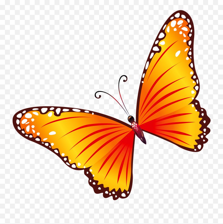 Butterfly Transparent Transparent - Butterfly Clipart Png Transparent Emoji,Butterfly Emoji Png