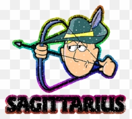Sagittarius Zodiac Horoscope Sticker By R Dayberry - Language Emoji,Sagittarius Sign Emoji