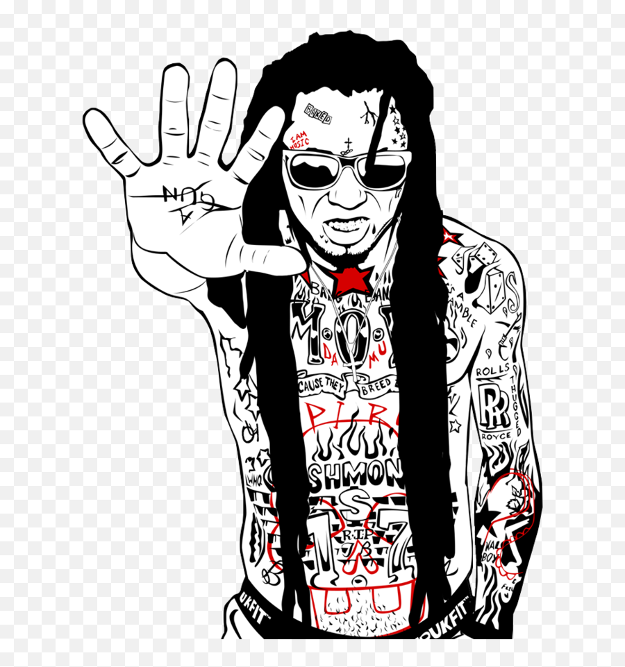 Lil Wayne Png - Lil Wayne Render Lil Wayne Dedication 5 Lil Wayne Dedication 5 Emoji,Lil Yaghty Teenage Emotions Wiki