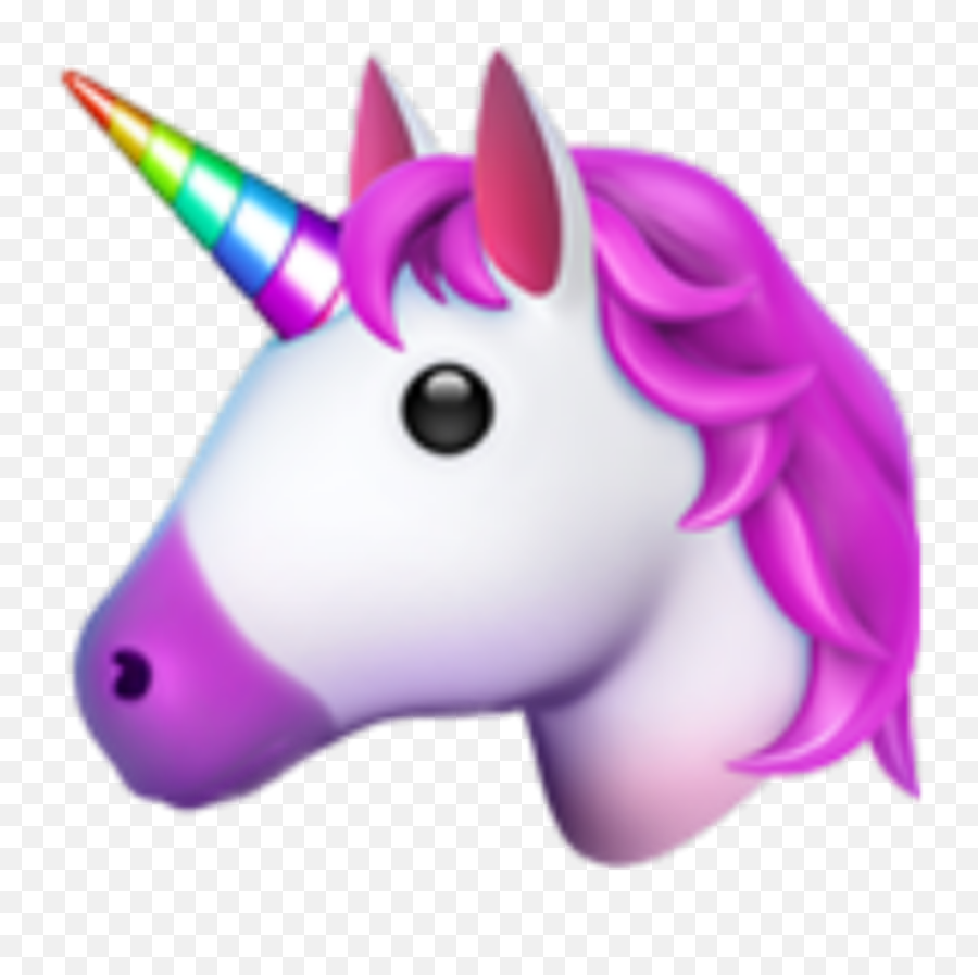 Unicorn Emojis Sticker - Iphone Unicorn Emoji Transparent,How To Remove Unicorn Emojis