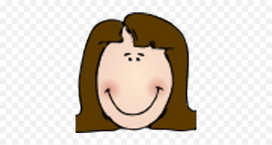 Rebecca Colwill - Cartoon Smiling Lady Face Emoji,Neil Degrasse Tyson Emoticon