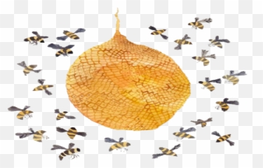 Compliments Drip From Her Mouth Like - Watercolor Bee Hive Clipart Emoji,Emotion Creator Illusion Twitter
