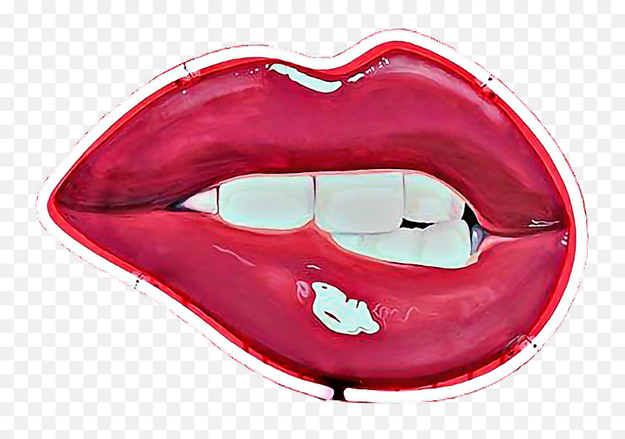 Transparent Kylie Jenner Logo - Aesthetic Neon Lips Emoji,Kimoji Hairstyle Emoji Png Transparent Kylie Jenner Logo - Aesthetic Neon Lips Emoji,Kimoji Hairstyle Emoji Png