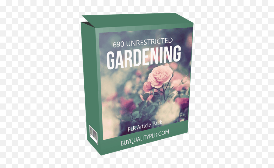 690 Unrestricted Gardening Plr Articles Pack Unrestricted - Portada De Flores Hermosas Emoji,Beutiful Predator - Synthetic Emotions