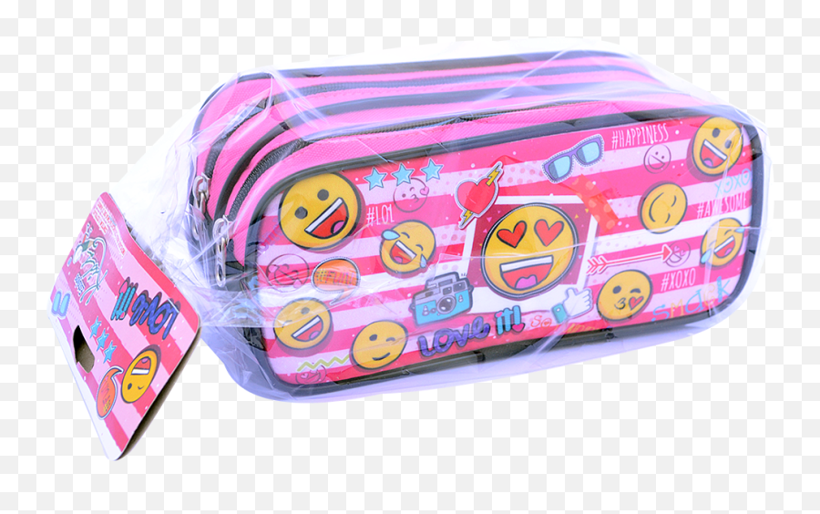 Estojo Escolar Duplo Love It Emoji Estojos Kids Estojos - For Teen,Emoji Pencil Pouch