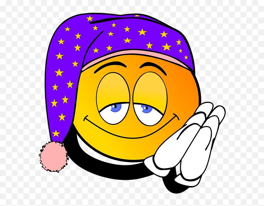 Good Night Clipart 6 By Jessica - Good Night Funny Cartoon Emoji,Good Emoji