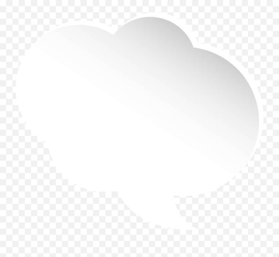 White Speech Bubble - White Dialog Bubble Png Emoji,Speech Bubble With Emojis