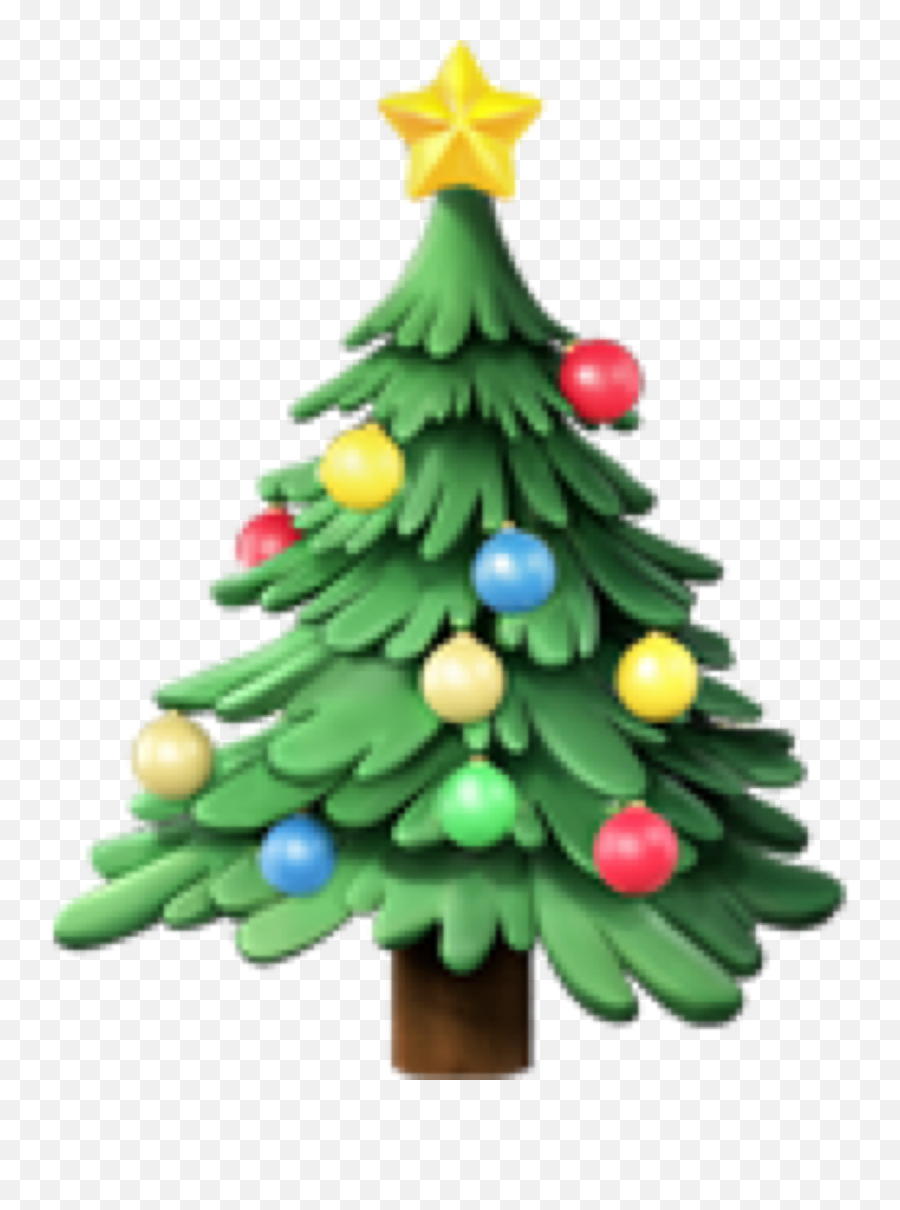 Christmas Tree Holiday Sticker Emoji,Holiday Emoji