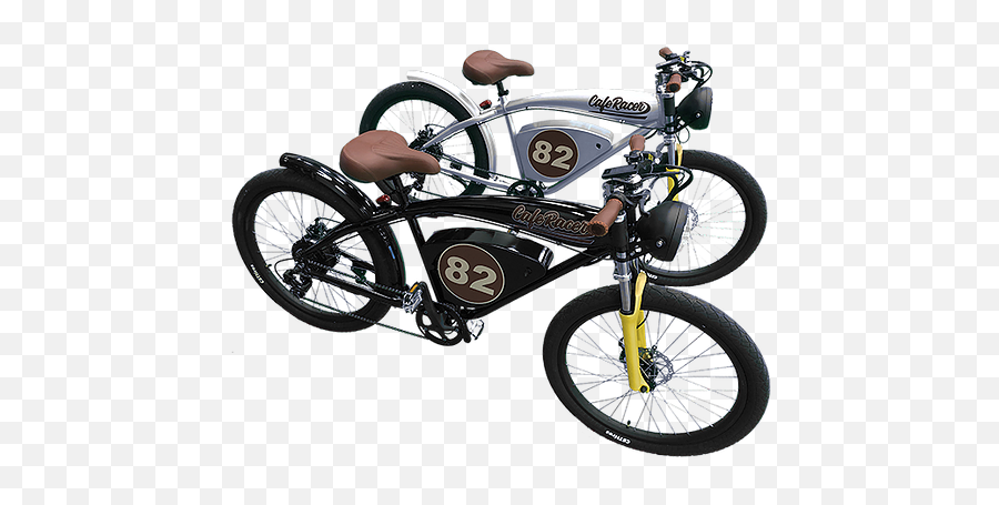 Electric Bike - E Bike Cafe Racer Emoji,Battery For Emotion Ebike