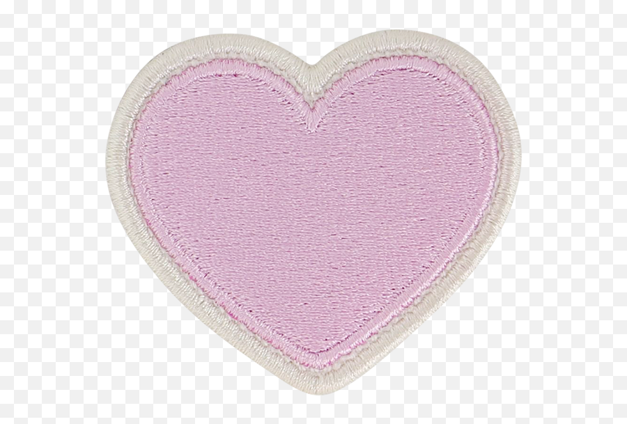 Flamingo Rolled Embroidery Heart Sticker Patch Stoney - Girly Emoji,Kmart Fashion Emojis