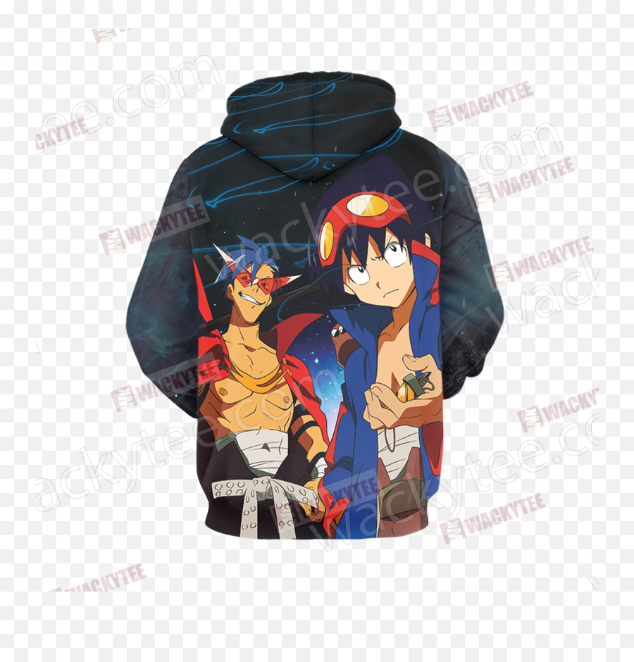 Gurren Lagann Sweatermycarrierresourcescom - Tengen Toppa Gurren Lagann Emoji,Kamina Glasses Emoticon