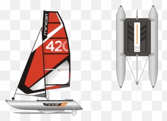 Minicat 420 Sailing Awaits Emoji,Sailing Yacht Emotion
