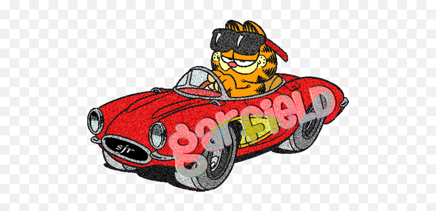 Garfield Glitter Gifs - Automotive Decal Emoji,Free Garfield Emoticons