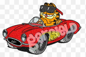 Garfield Glitter Gifs - Automotive Decal Emoji,Free Garfield Emoticons