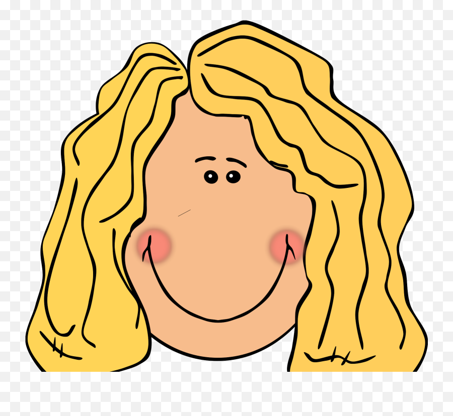 Blonde Svg Vector Blonde Clip Art - Svg Clipart Clip Art Emoji,Glasses With Blonde Hair Emojis