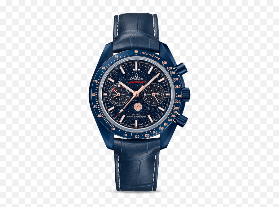 Omega Speedmaster Moonwatch Omega Co - Omega Speedmaster Moonwatch Blue Emoji,Moon Watch The Emotion Lab