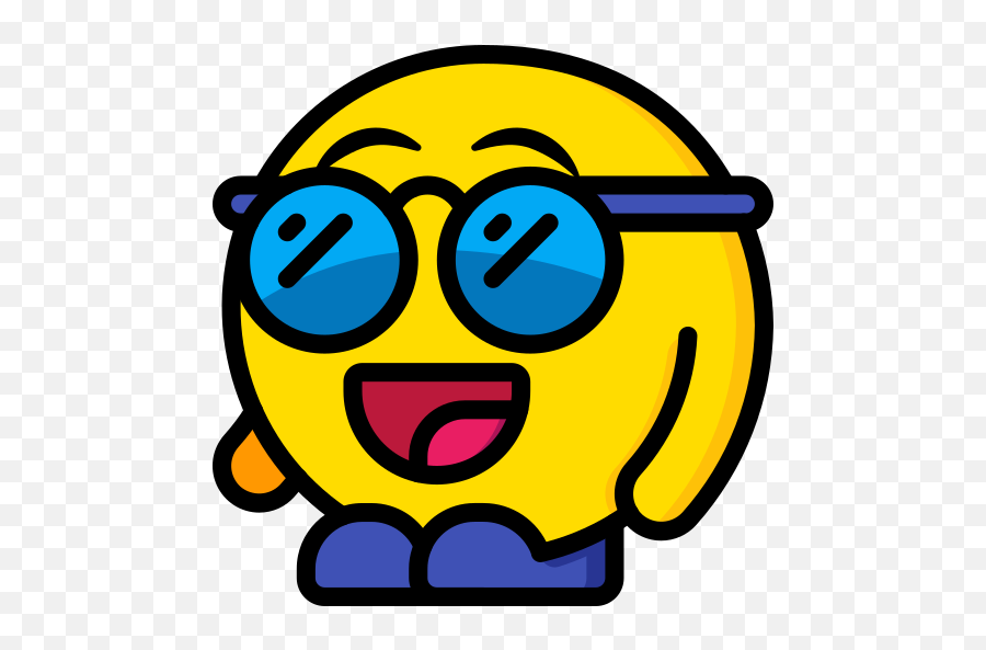 Empollón - Iconos Gratis De Personas Emoji,Emoji Molesto Flat