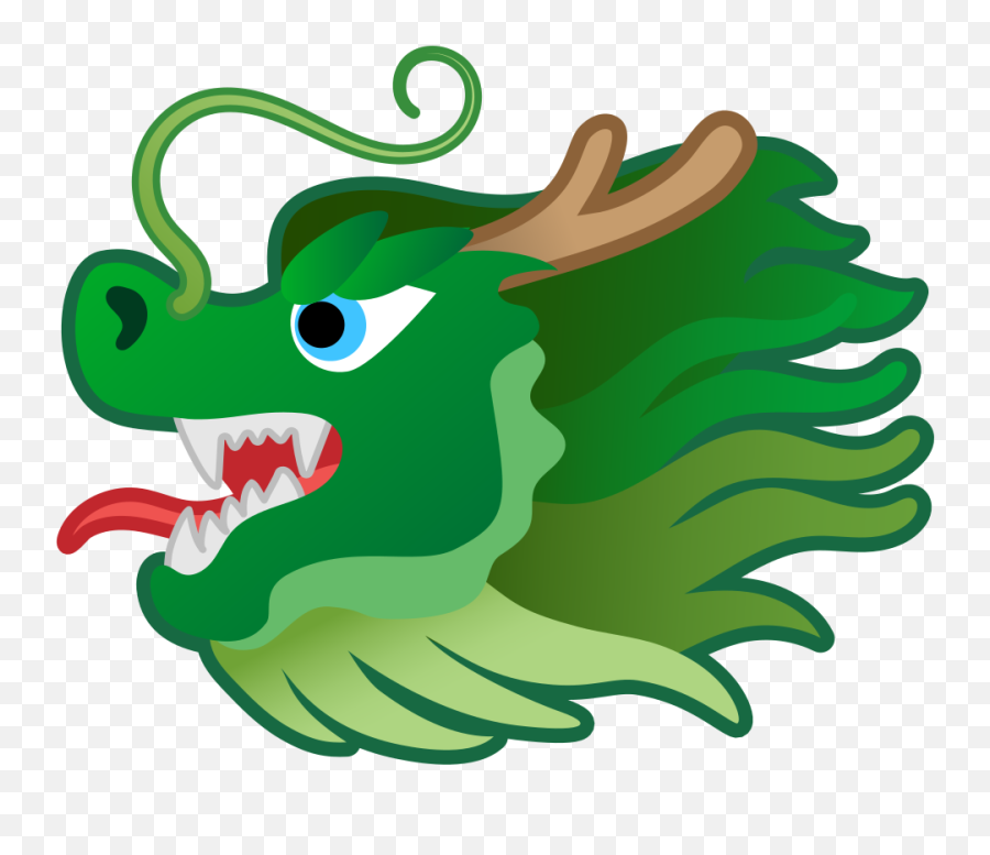 Dragon Face Emoji Meaning With - Dragon Emoji,Dragon Emoji