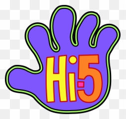 Image Hi 5 Theme 9 10 Png Hi 5 Tv Wiki Fandom Powered By - Hand High Five Cartoon Emoji,Hi Five Emoji Movie