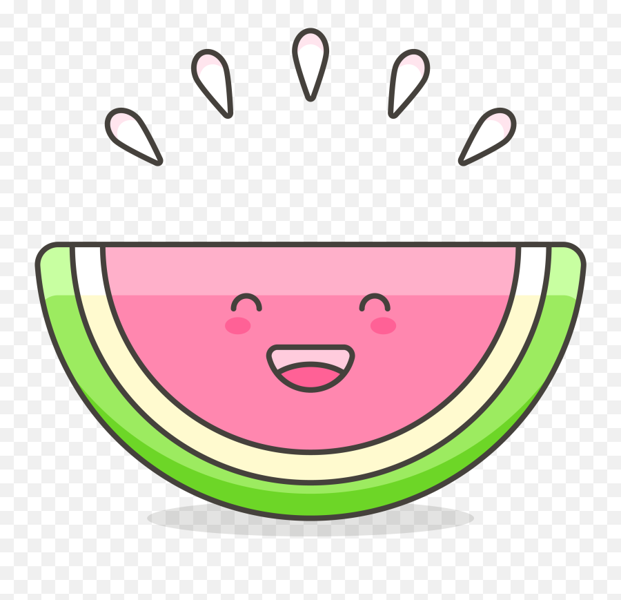 Pink Clipart Watermelon Pink Watermelon Transparent Free - Cute Watermelon Faces Drawings Emoji,Melon Emoji