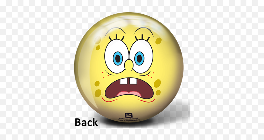 Viz - Aball Sponge Bob Yellow Bowling Ball Free Shipping Happy Emoji,Bowling Emoticon