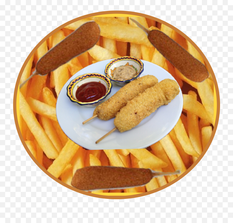 The Most Edited Fastfoods Picsart Emoji,Corndog Emoji