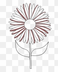 How To Draw Flowers 2 Very Easy Ways By Beccaken - Clip Emoji,Shadow Emoji Copy Paste