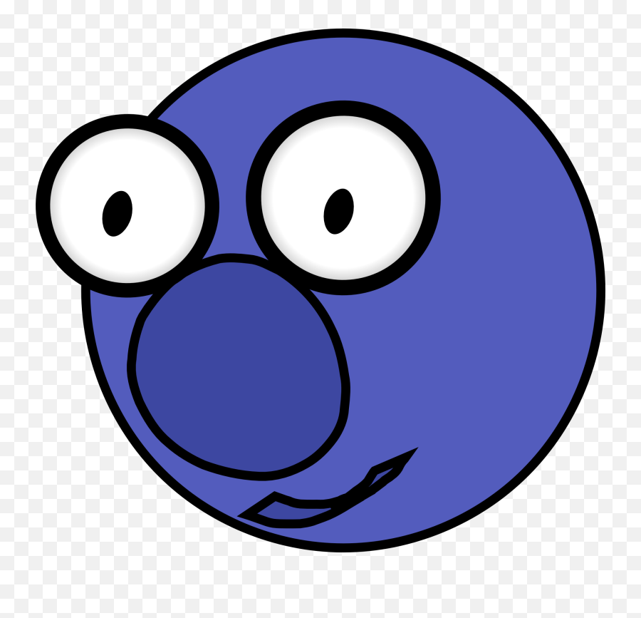 Blueberry Face Fruit - Free Vector Graphic On Pixabay Blue Berry With Face Emoji,Meaning Of Emoticon