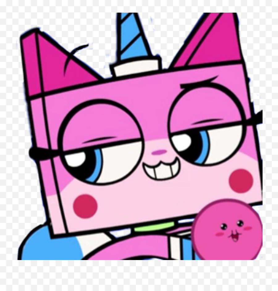 Unikitty Kawaii Lego Ball Pink Grunge Aesthetic - Unikitty Omg Emoji,Cartoon Network Character Emojis