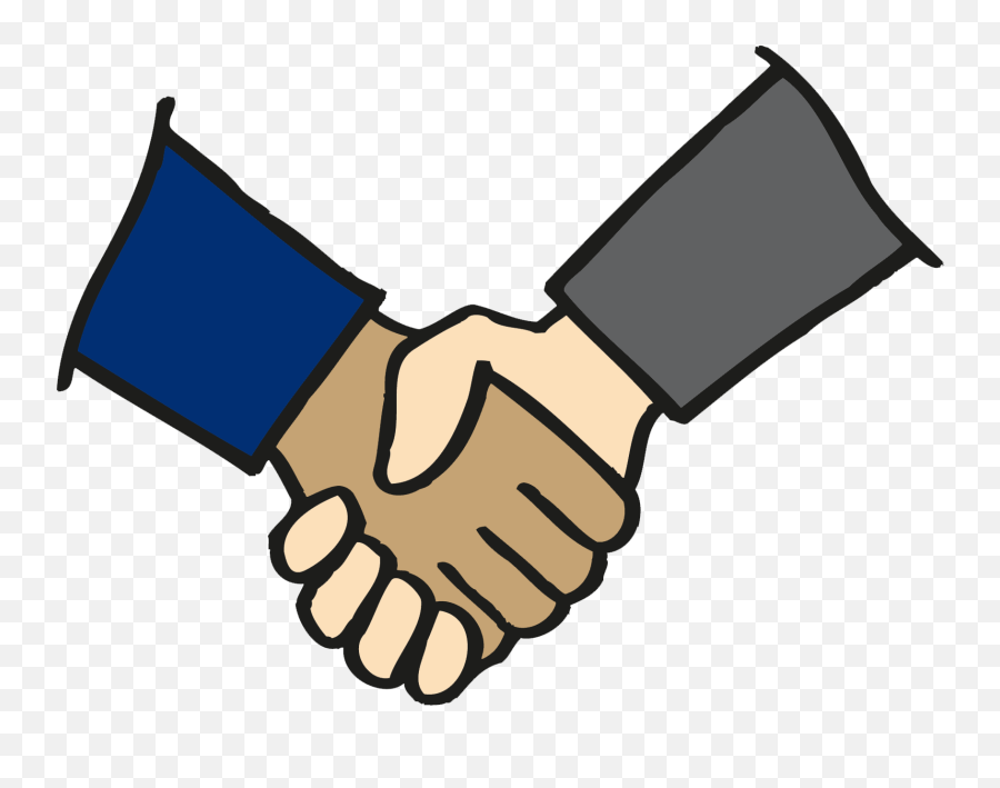 Icarol - Two Hands Shaking Png Transparent Cartoon Jingfm Shaking Hands Clip Art Emoji,Shake Hands Emoji