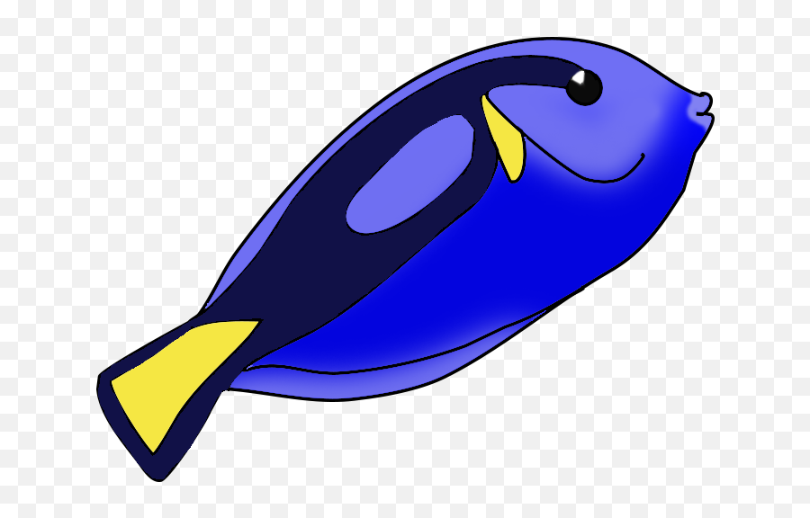Fish Clipart 2 - Clipartix Blue Tang Fish Clipart Emoji,Pufferfish Emoji