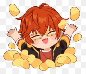 707 Mysticmessenger Sticker - Seven Mystic Messenger Stickers Emoji,707 Mystic Messenger Emojis