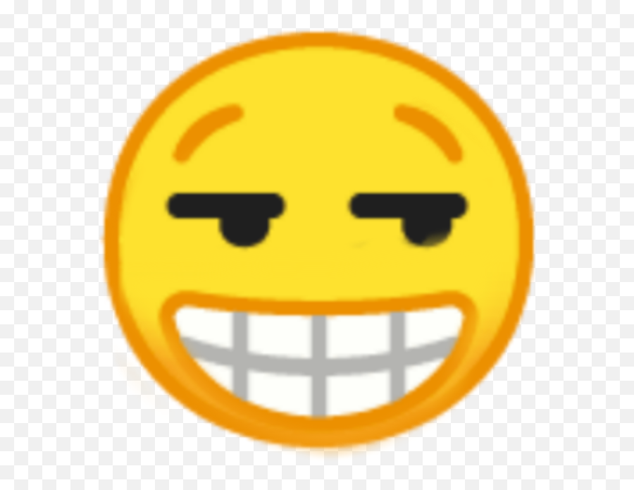 Emot Image - Wide Grin Emoji,Aku Emoticon