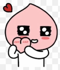 Korea Character Sticker - Kakaotalk Apeach Emoji,Kakaotalk Apeach Emoticons