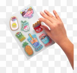 Sticker Stash - Quirky Fun Pineapples Emoji,Emotion Tiles For Kids