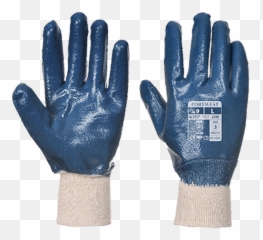 Portwest A300 Nitrile Knitwrist Glove - Portwest A300 Emoji,Bike Vest Emoji