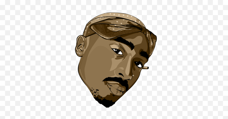 2pac Tupac Shakur Png Resolution - 2pac Png Emoji,2pac Emoji