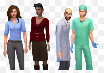 The Sims 4 Get To Work First Day At The Doctor Career - Standing Emoji,The Sims 4 Strong Emotion Mod