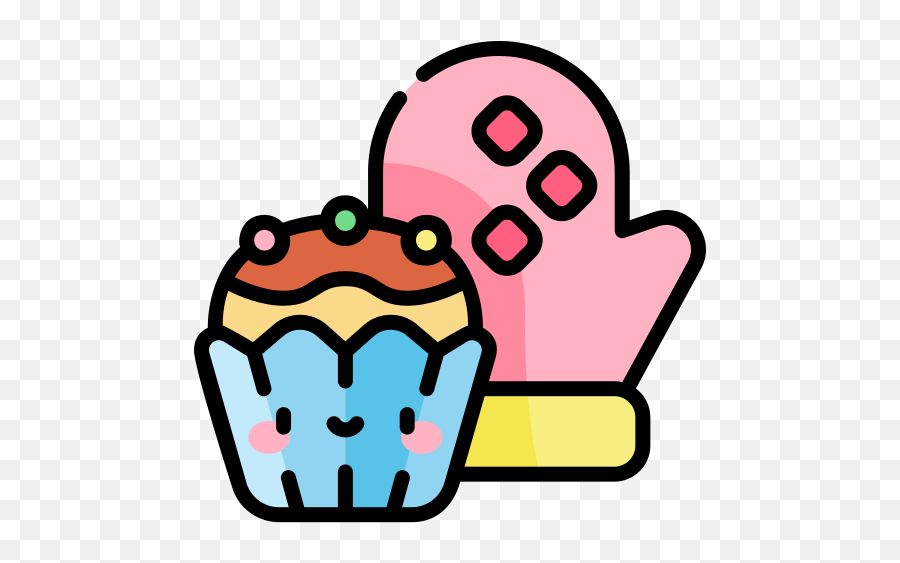 Confectioner Free Vector Icons Designed - Baking Cup Emoji,House Candy House Emoji