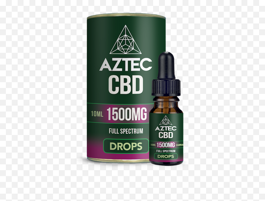 Aztec Cbd Oil Drops - 1500mg Mollify Cbd Emoji,Cannabis Oil Emoji