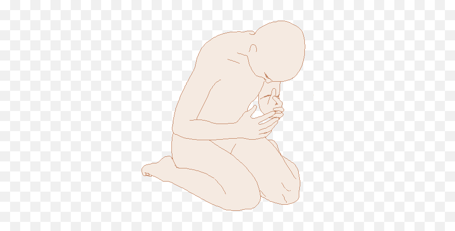 Viewing A Pixel Doll Base At Pixistar - Kneeling Emoji,Large Embarassed Emoticon