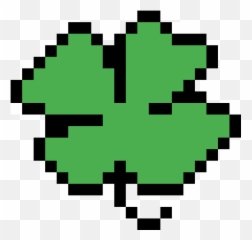 Unsovattanacu0027s Gallery - Pixilart 4 Leaf Clover Pixel Art Emoji,4 Leaf Clover Emoticon