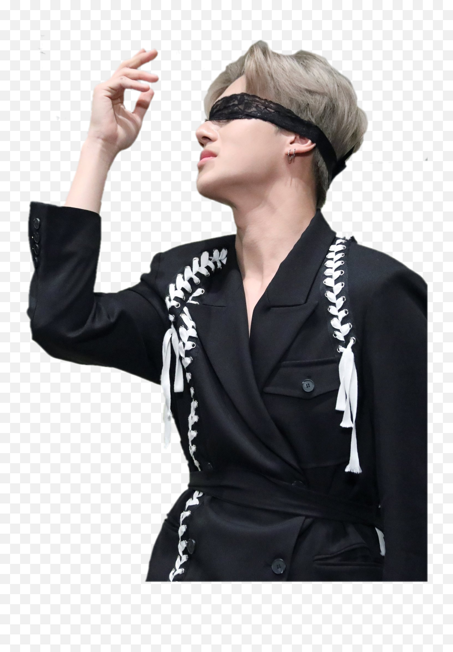 Ateez Wooyoung Jungwooyoung Sticker By Misheho Emoji,Blindfold Emoji