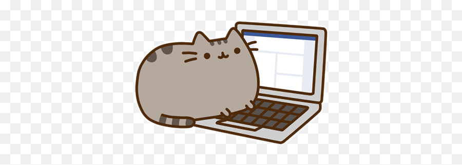 Facebook Messenger Pusheen Stickers - Transparent Pusheen Gif Emoji,Pusheen Emoticons For Android