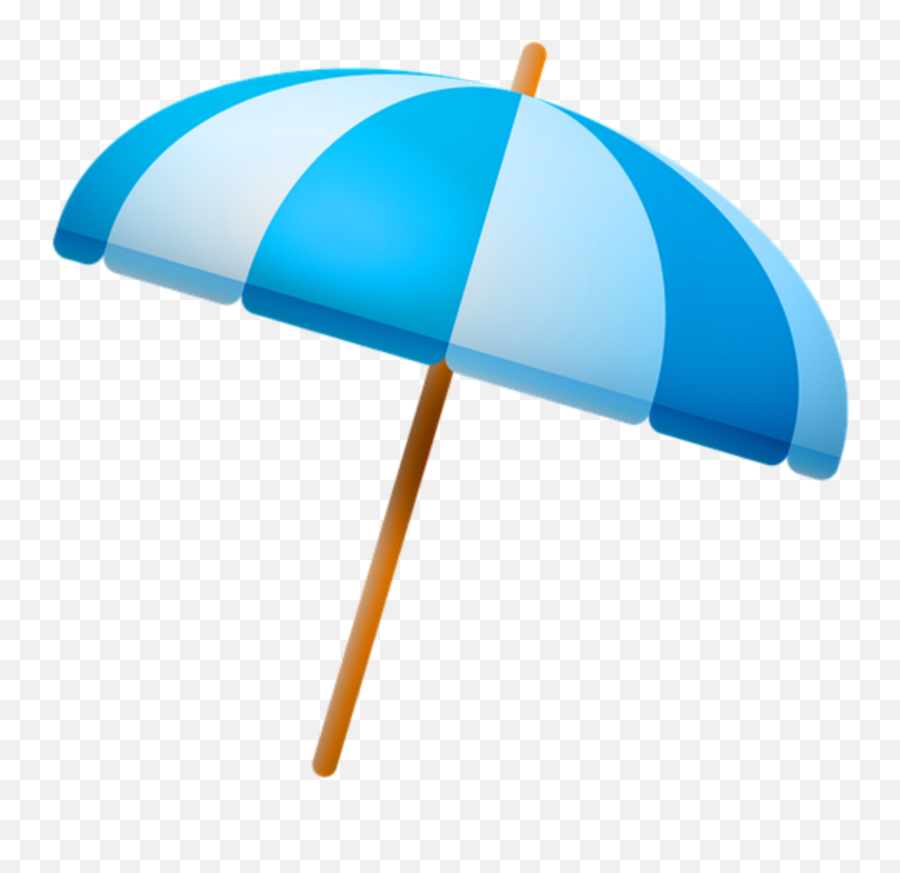Ftestickers Clipart Beach Sticker - Horizontal Emoji,Beach Umbrella Emoji