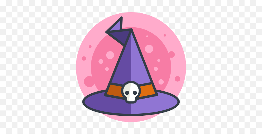 Witch Hathatcartoonheadgearparty Hatsailboatcostume - Lotus Temple Emoji,Whatsapp Birthday Hat Emoticon